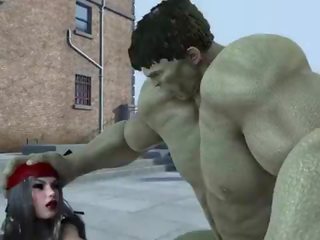 Hulk et elektra baise