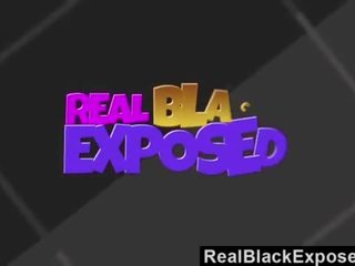 Realblackexposed - bewitching 黑色 秀色可餐 damsel 迪 rida